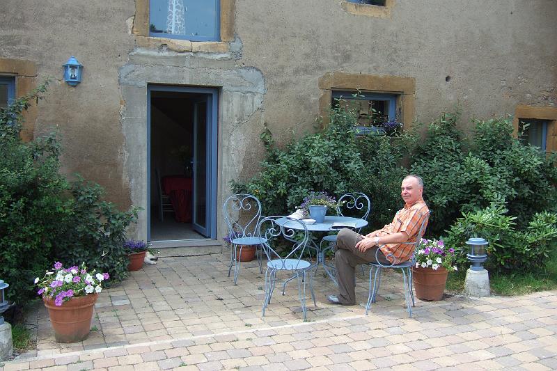 3-5-08 Ferme de Godchure.JPG - Fehlt nur noch Kaffee und Kuchen